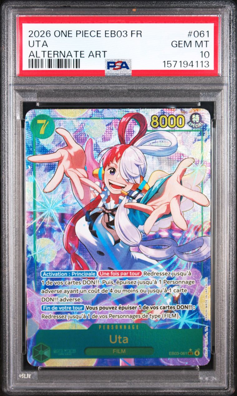 [PSA 10] Uta [Alternate Art] EB03-061