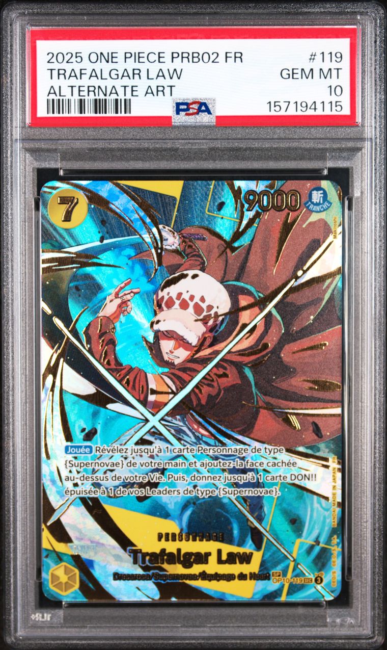 [PSA 10] Trafalgar Law [SP PRB-02] OP10-119