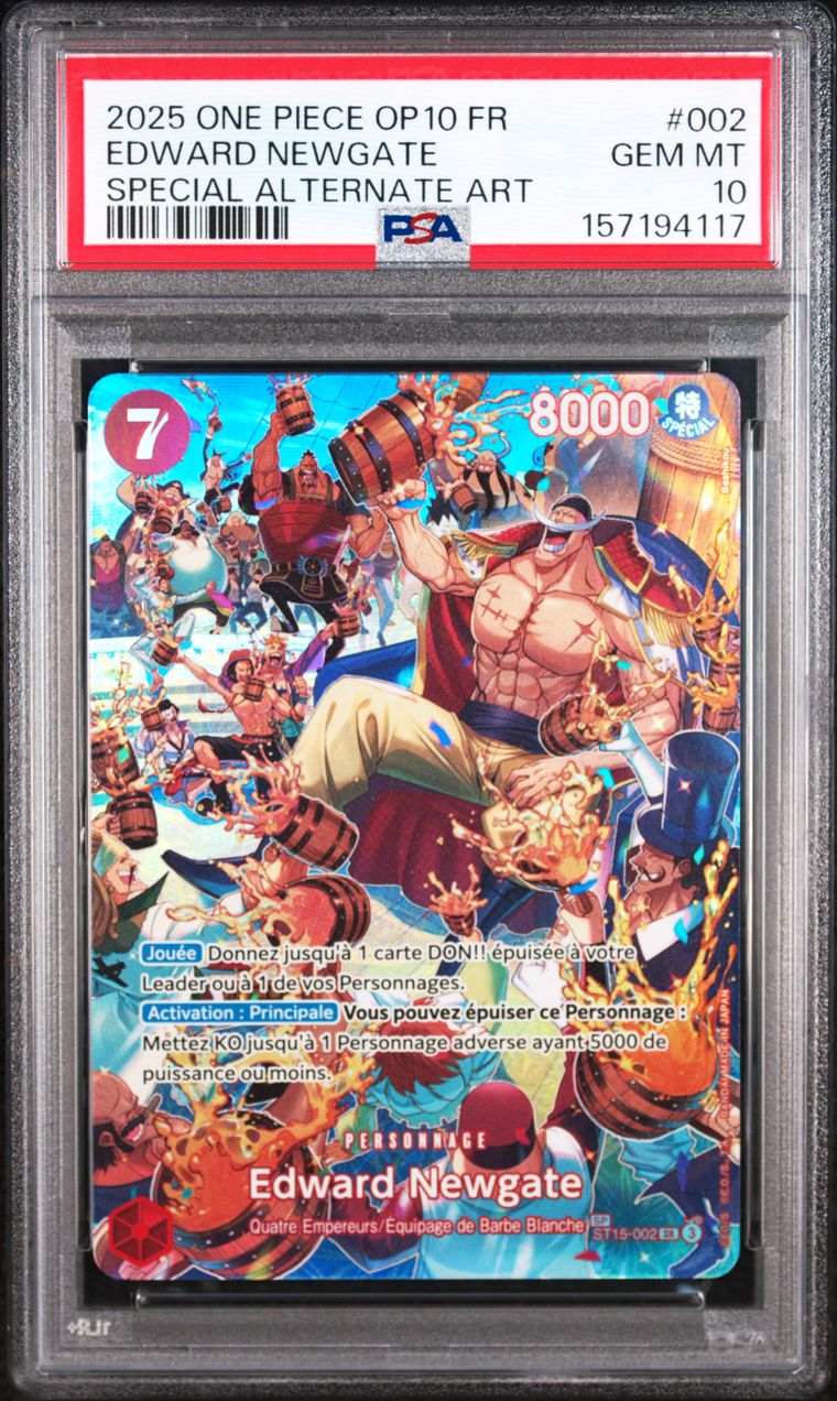 [PSA 10] Edward.Newgate [SP] ST15-002