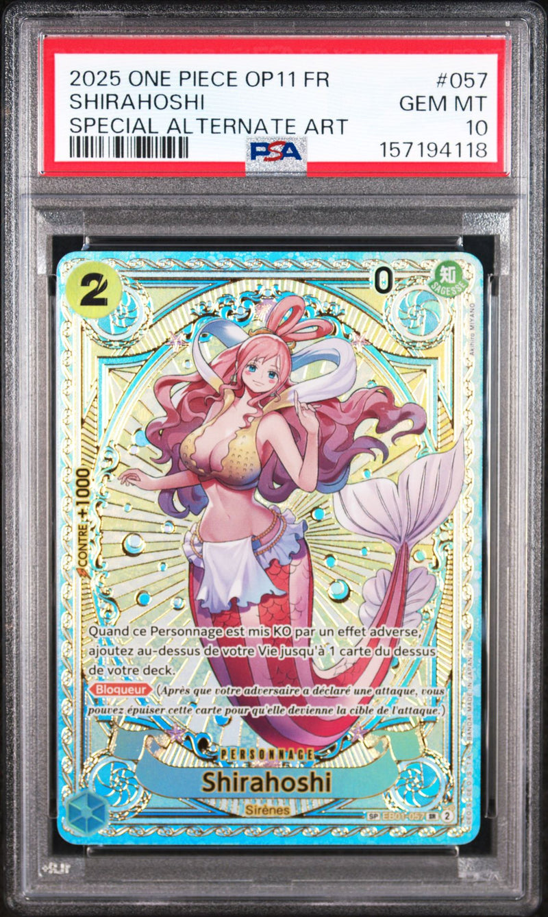 [PSA 10] Shirahoshi EB01-057