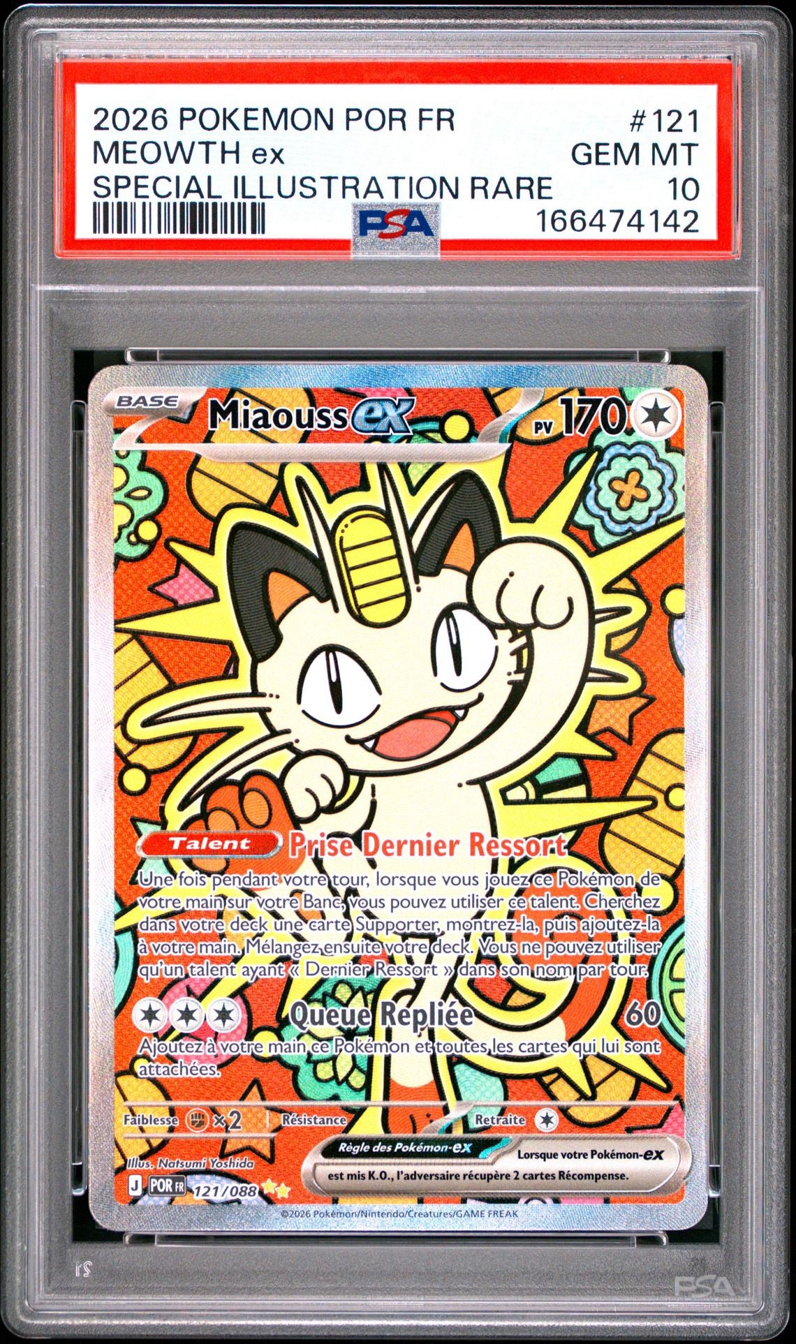 Meowth ex #121