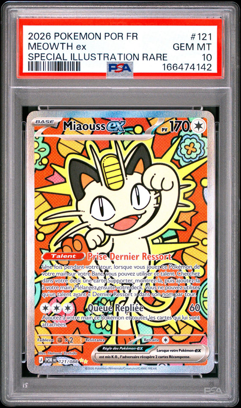 Meowth ex #121