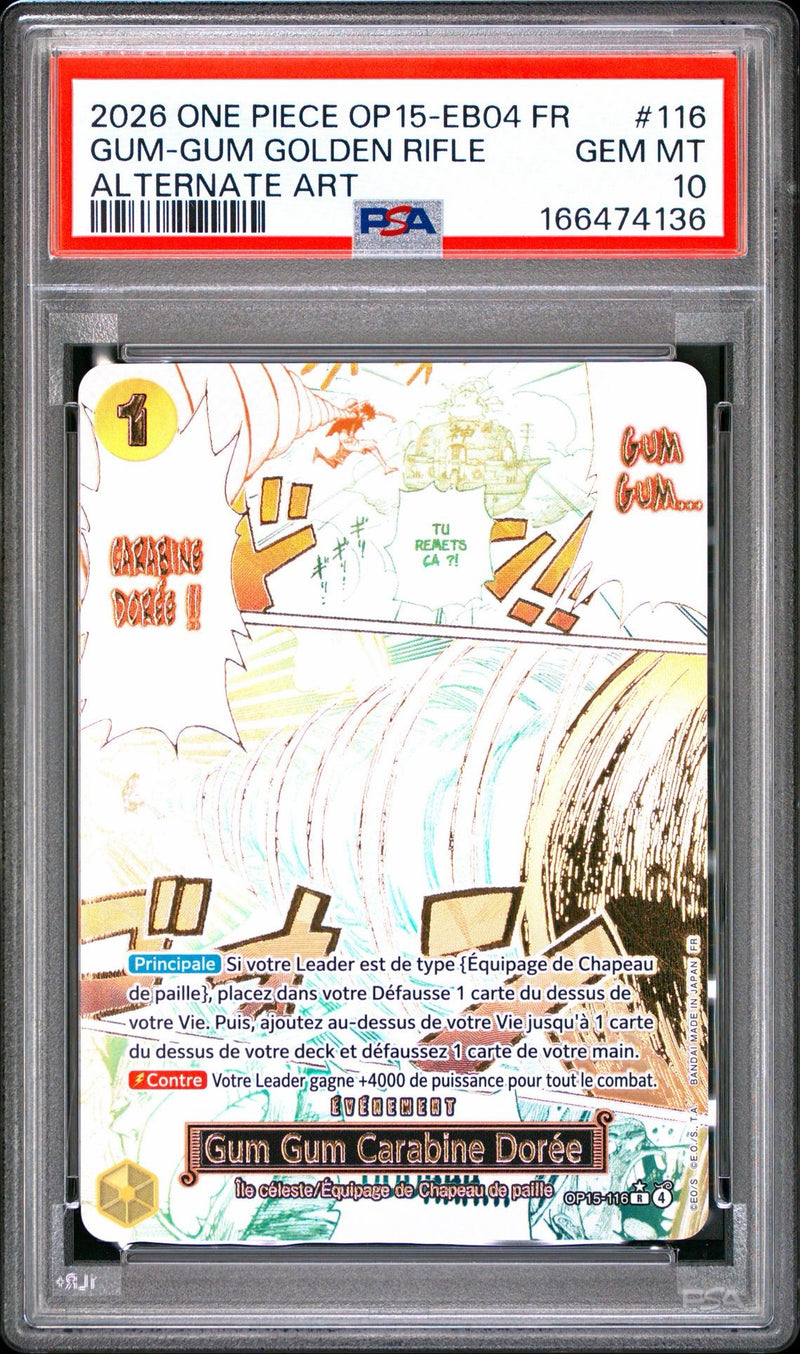 Gum-Gum Golden Rifle [Alternate Art] OP15-116