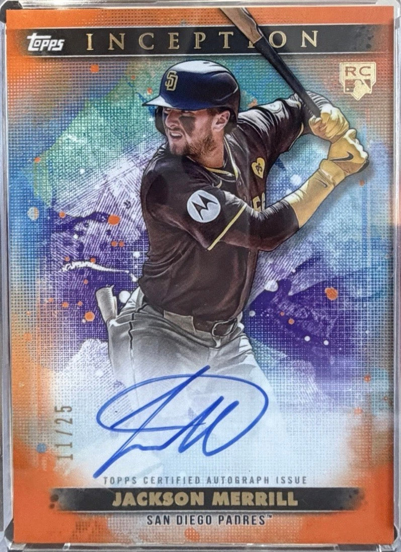 Jackson Merrill Rookie Card - Auto /25