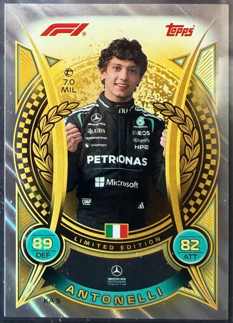 2026 Topps Fl
Turbo Attax Kimi Antonelli - Edition Limitée Silverstone