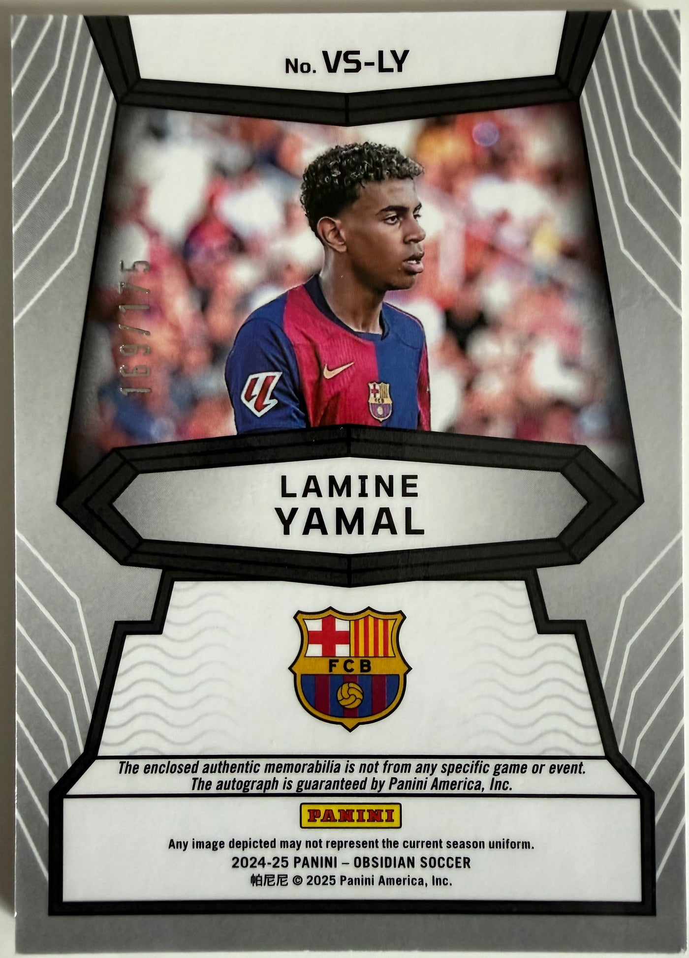 Lamine Yamal Obsidian Volcanic - Patch + Auto