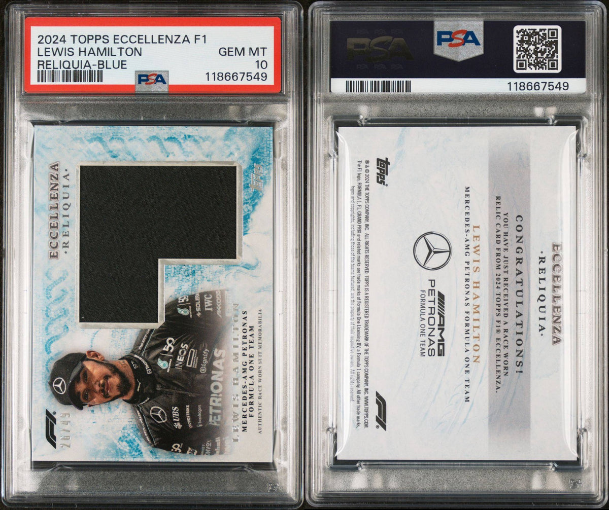 Lewis Hamilton - 2024 Topps Eccellenza Patch