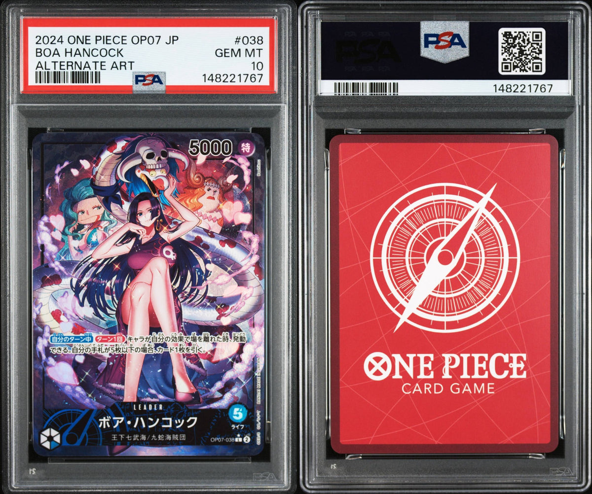 [PSA 10] Boa Hancock [Alternate Art] OP07-038