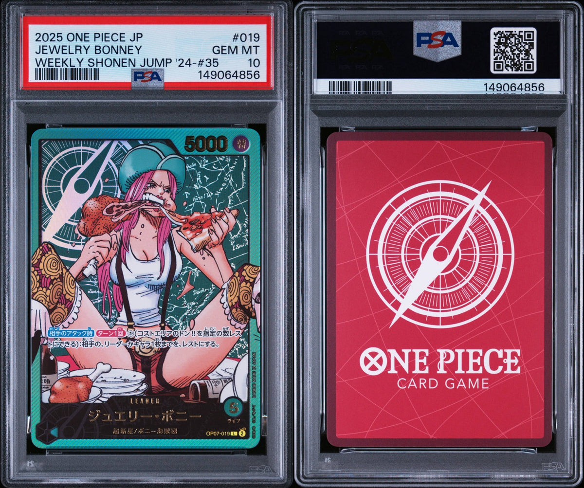 [PSA 10] Jewelry Bonney [Jump Weekly] OP07-019