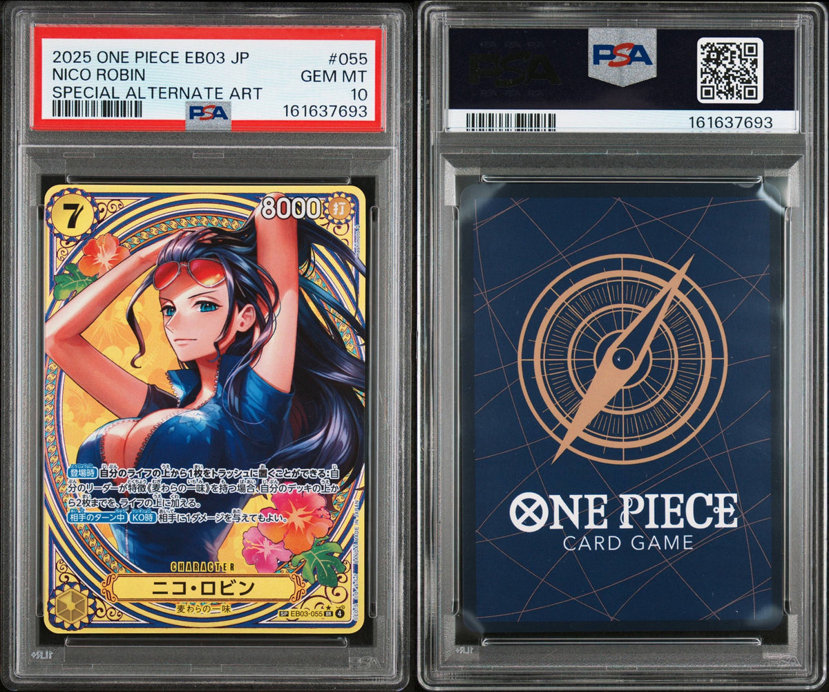 [PSA 10] Nico Robin [SP] EB03-055