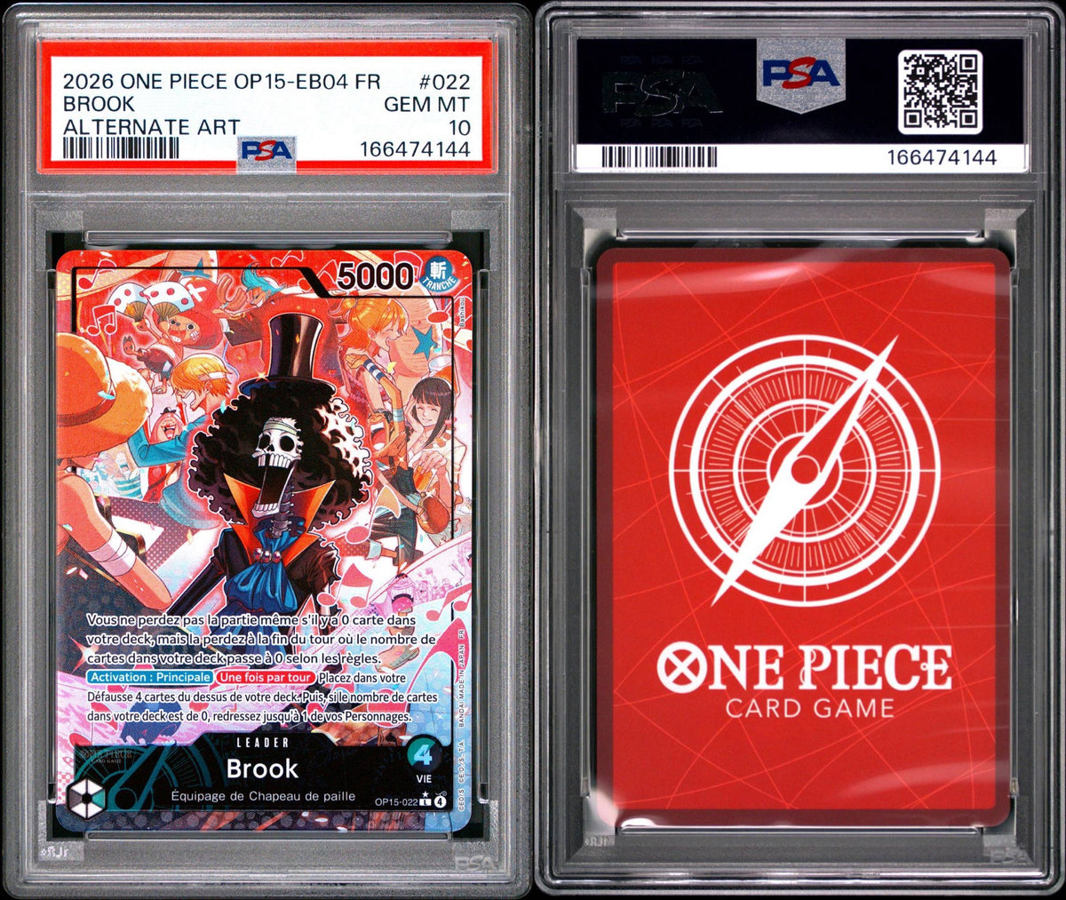 PSA 10 Brook [Alternate Art] OP15-022