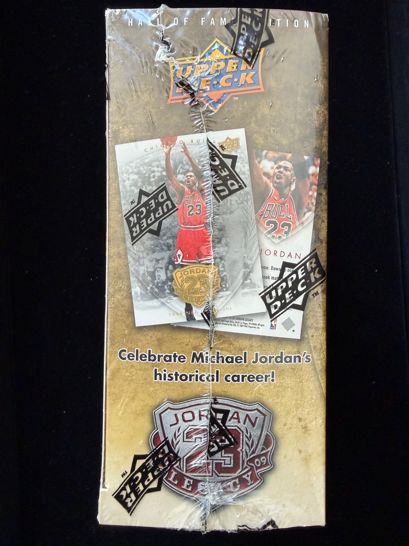 Michael Jordan - Limited Edition Upper Deck - Hall of Fame Edition /30000 (Scellé / Sealed)