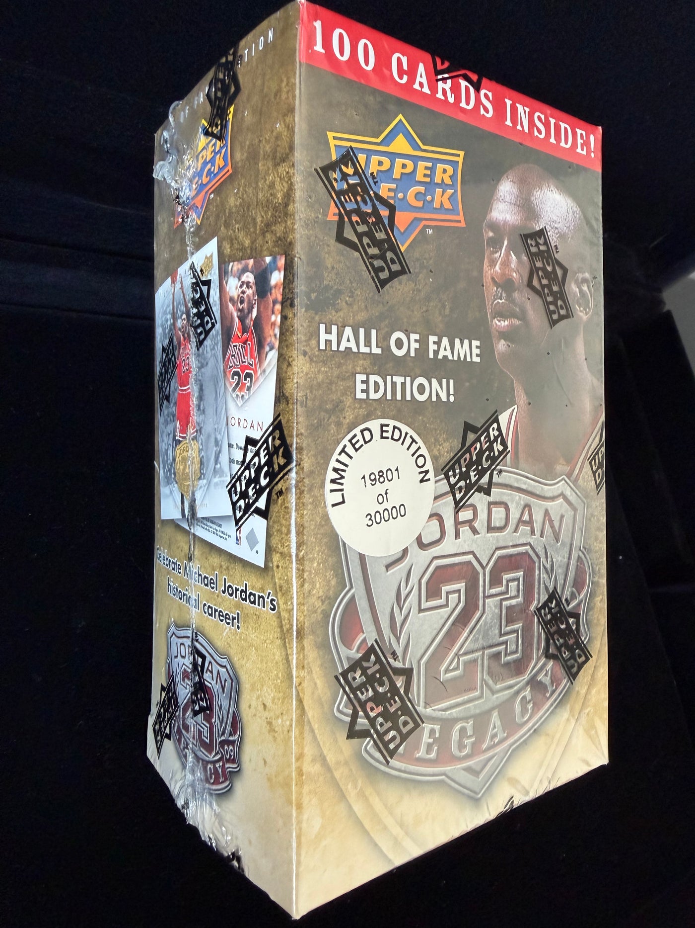 Michael Jordan - Limited Edition Upper Deck - Hall of Fame Edition /30000 (Scellé / Sealed)