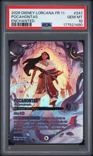 [PSA 10] Pocahontas - Peacekeeper #241
