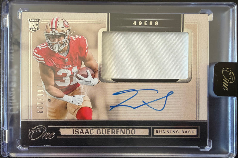 Isaac Guerendo [Rookie Patch Autograph] #25