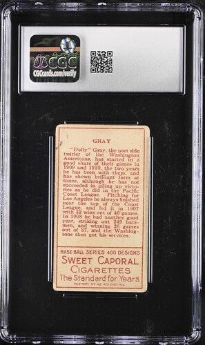 1911 T205 Dolly Gray [No Stats] Gold Border